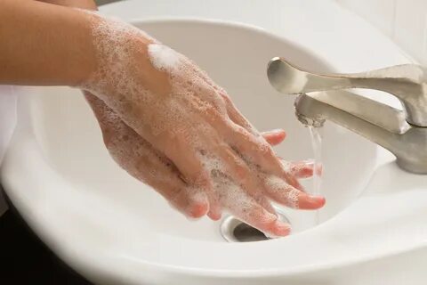 Dry hand wash