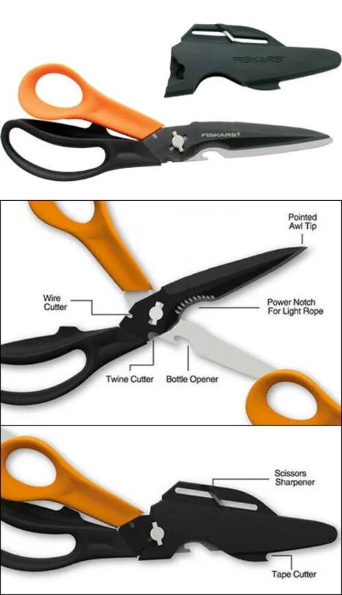 More cut. Fiskars 715692. Ножницы для кухни фискарс. Fiskars cuts more 1000809. Ножницы по коже.