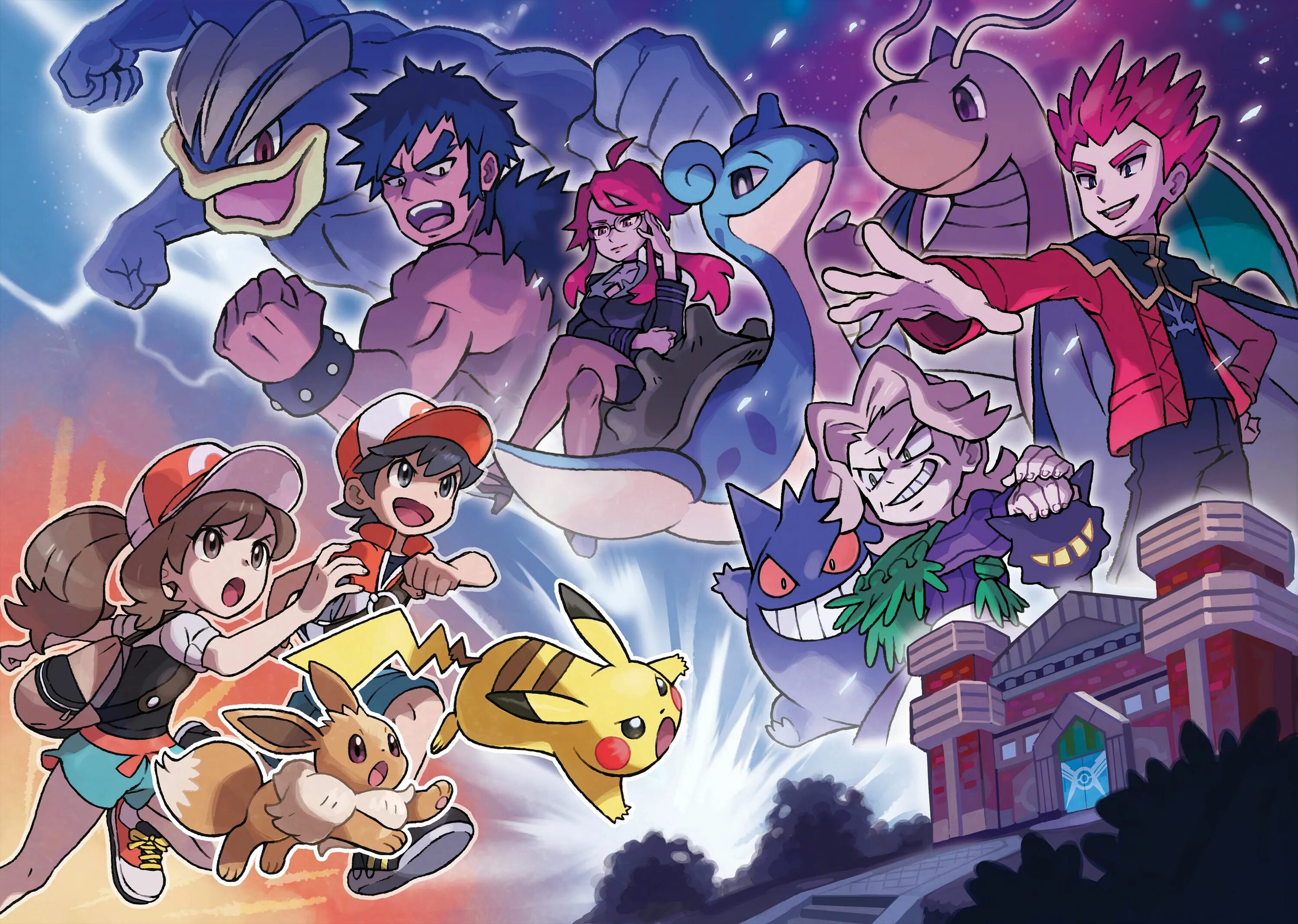 Покемон картинка играть. Элитная четверка покемон. покемон лига канто. pokemon red elite four. покемоны hd.