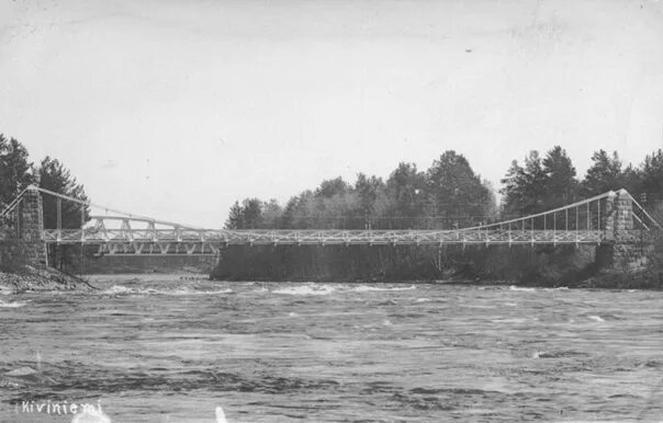 История лосево. Кивиниеми 1939. переправа в «кивиниеми». мост через вуоксу в лосево. старое лосево.