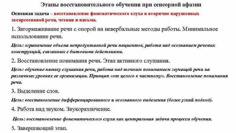 Задание восстановление
