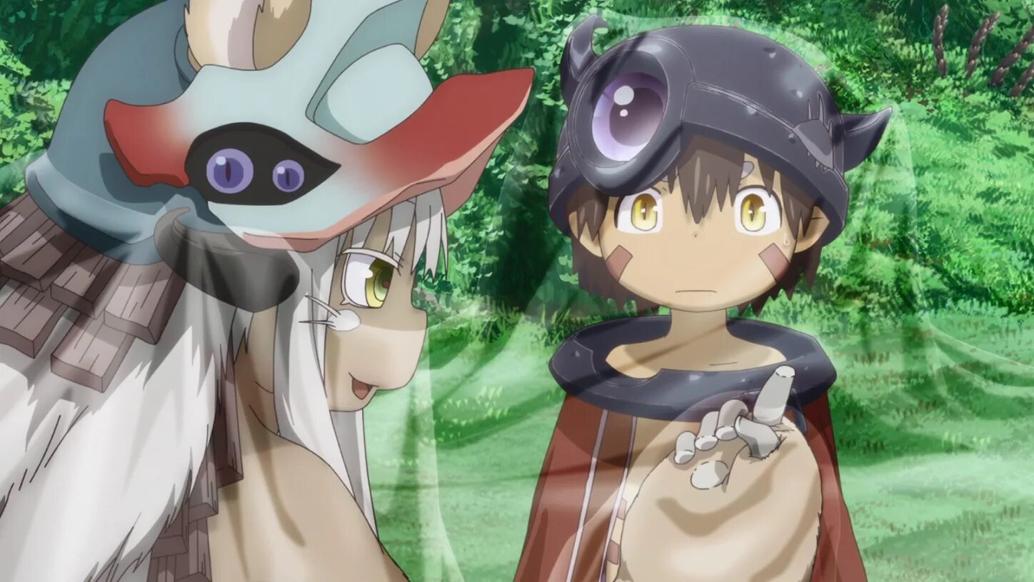 Пятерка созданный в бездне. Пятерка созданный в бездне. Пятерка созданный в бездне. Made in abyss кадры. Созданный в бездне (сериал 2017).