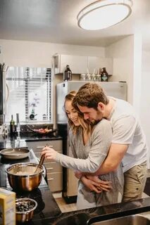 Красивые пары на кухне