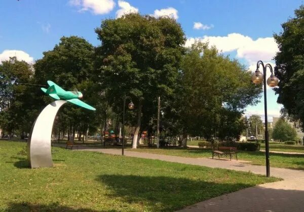 Город луховицы на карте. Луховицы миг памятник. Луховицы миг памятник. Луховицы парк. Памятник воробьеву в луховицах.