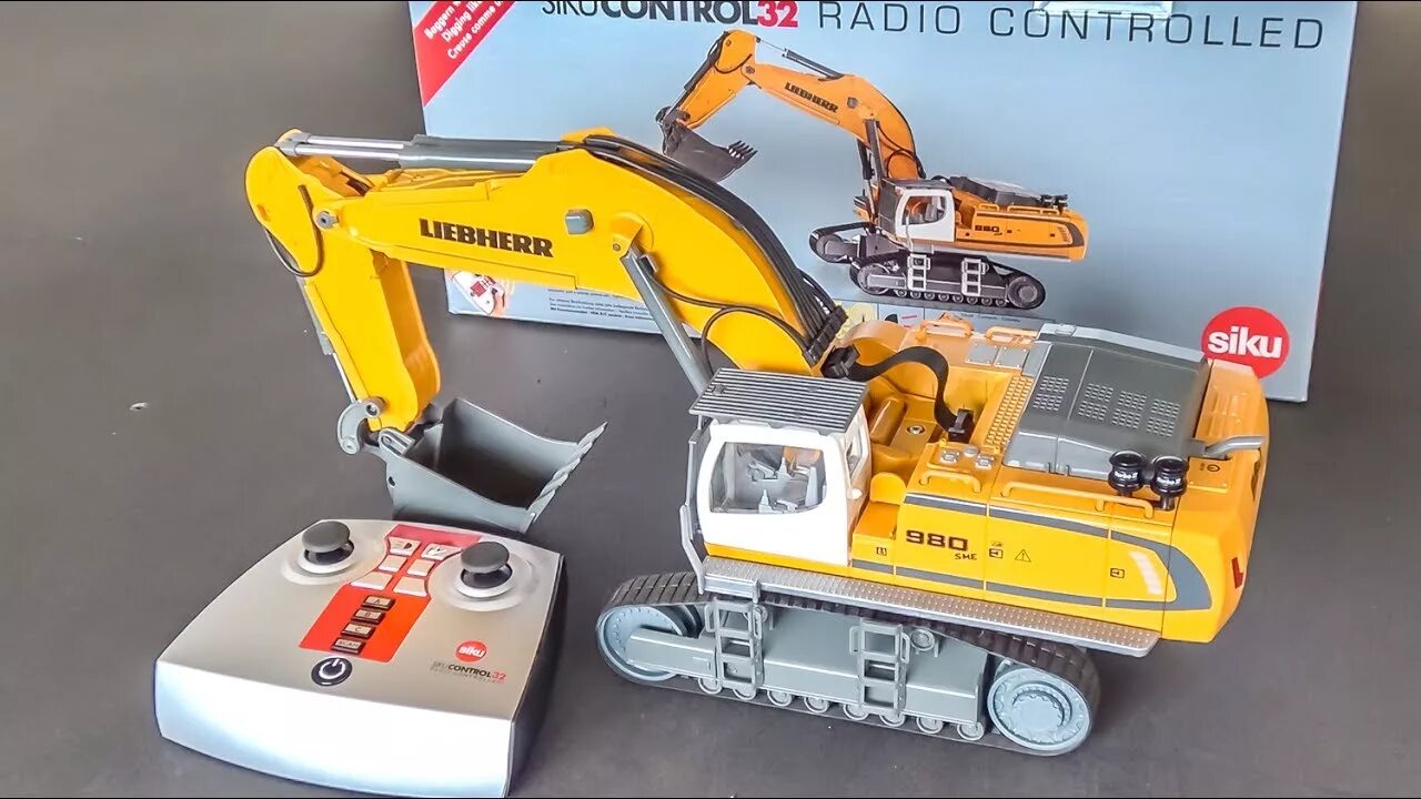 Control 32. Siku control32 Radio Controlled. Liebherr 980 экскаватор. Liebherr r980 sme. Siku control32 6740 Liebherr r980 sme Raupenbagger RC Modell 1:32 neu.