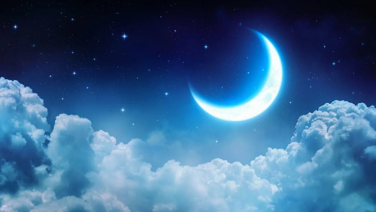 Самый прекрасный месяц. Луна на небе. Ночное небо с луной. Ночное небо с облаками. Луна и звезды.