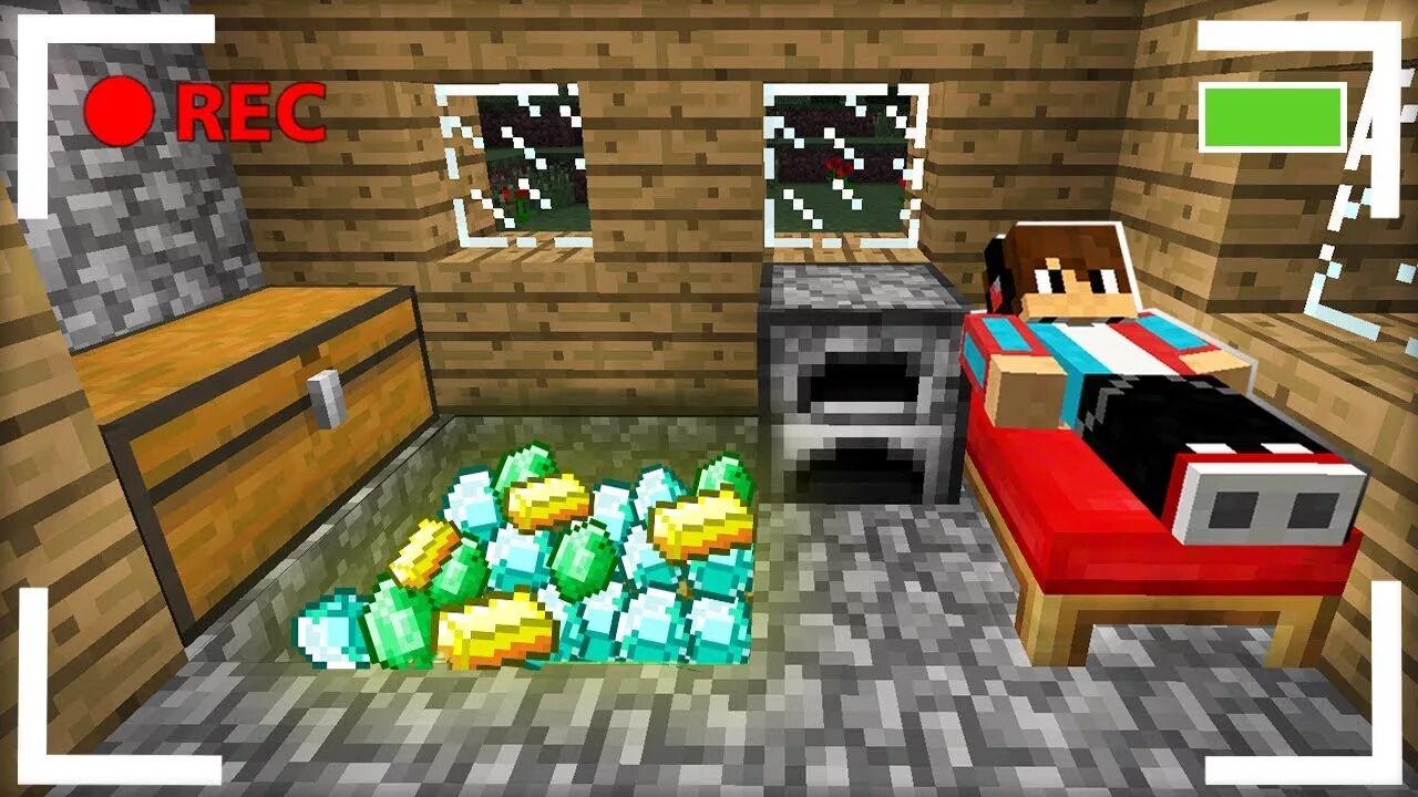 ЗАЧЕМ ЭТОТ ЖИТЕЛЬ ЖИВЁТ В ДЕРЕВЕНСКОМ КОЛОДЦЕ В МАЙНКРАФТ Компот Minecraft - You
