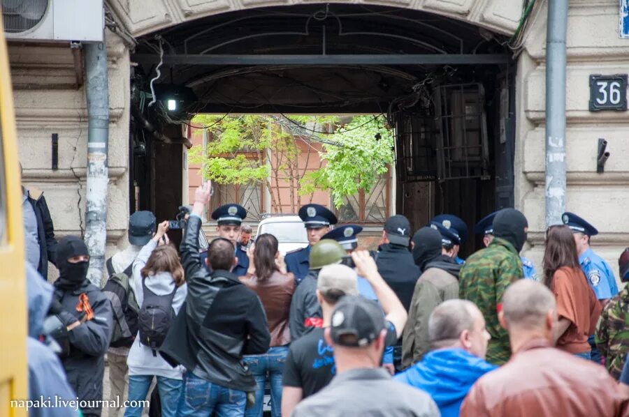 Противостояние в Одессе. Правый сектор Одесса 2 мая.