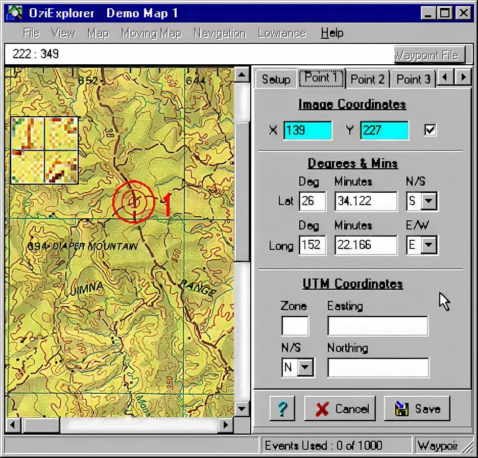 Map demo. Фотографии с привязкой к координатам. OZIEXPLORER. OZIEXPLORER карты.