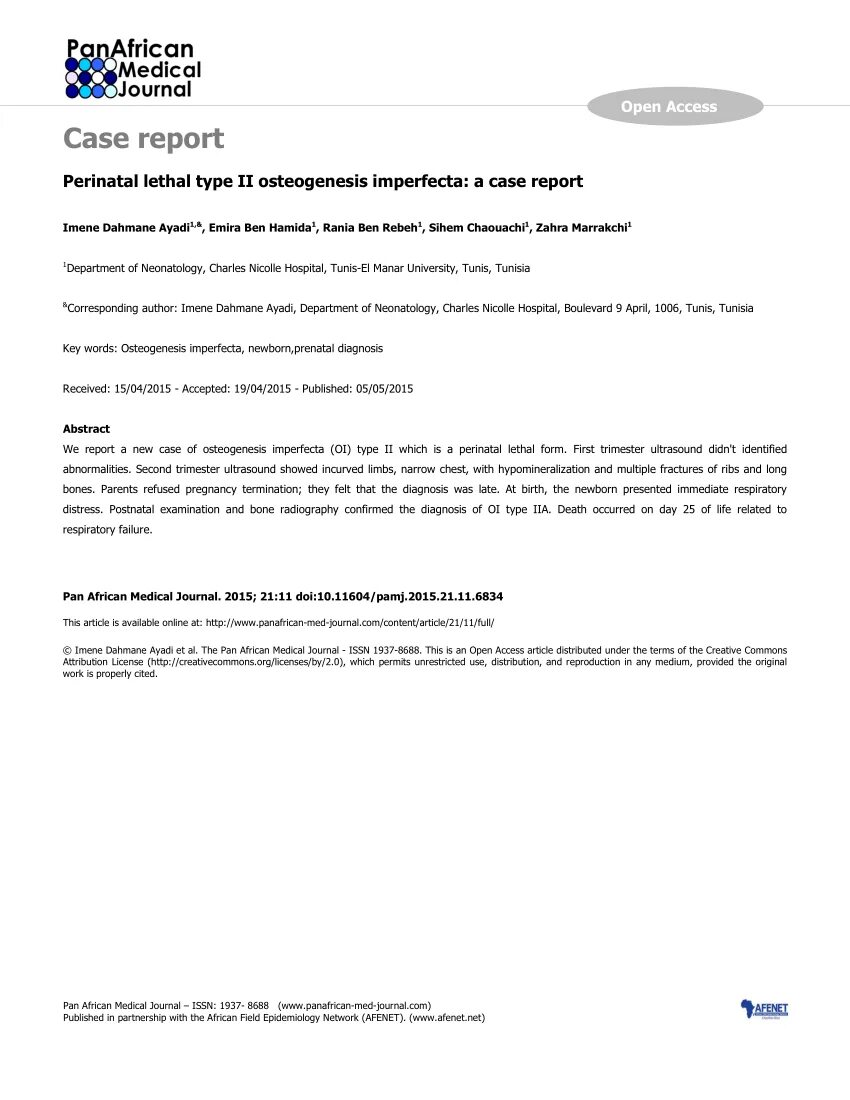 Case report journals