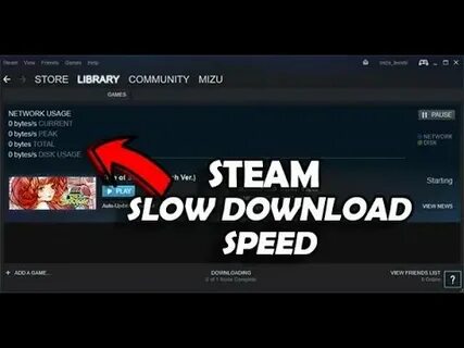 Steam speed