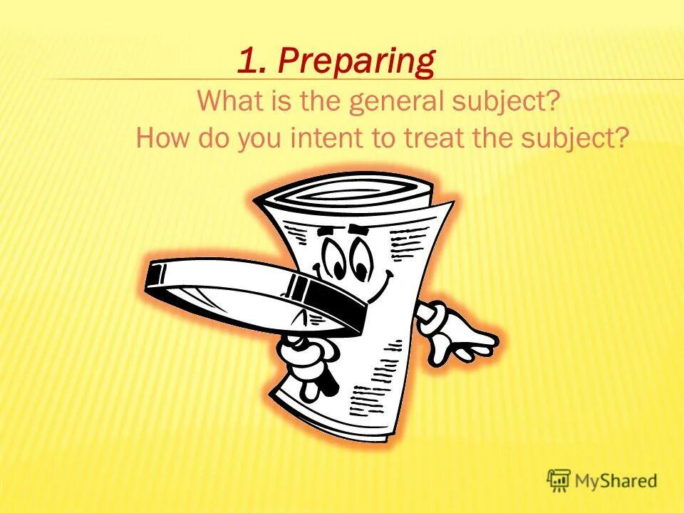 General subject. What is preparing Salts.