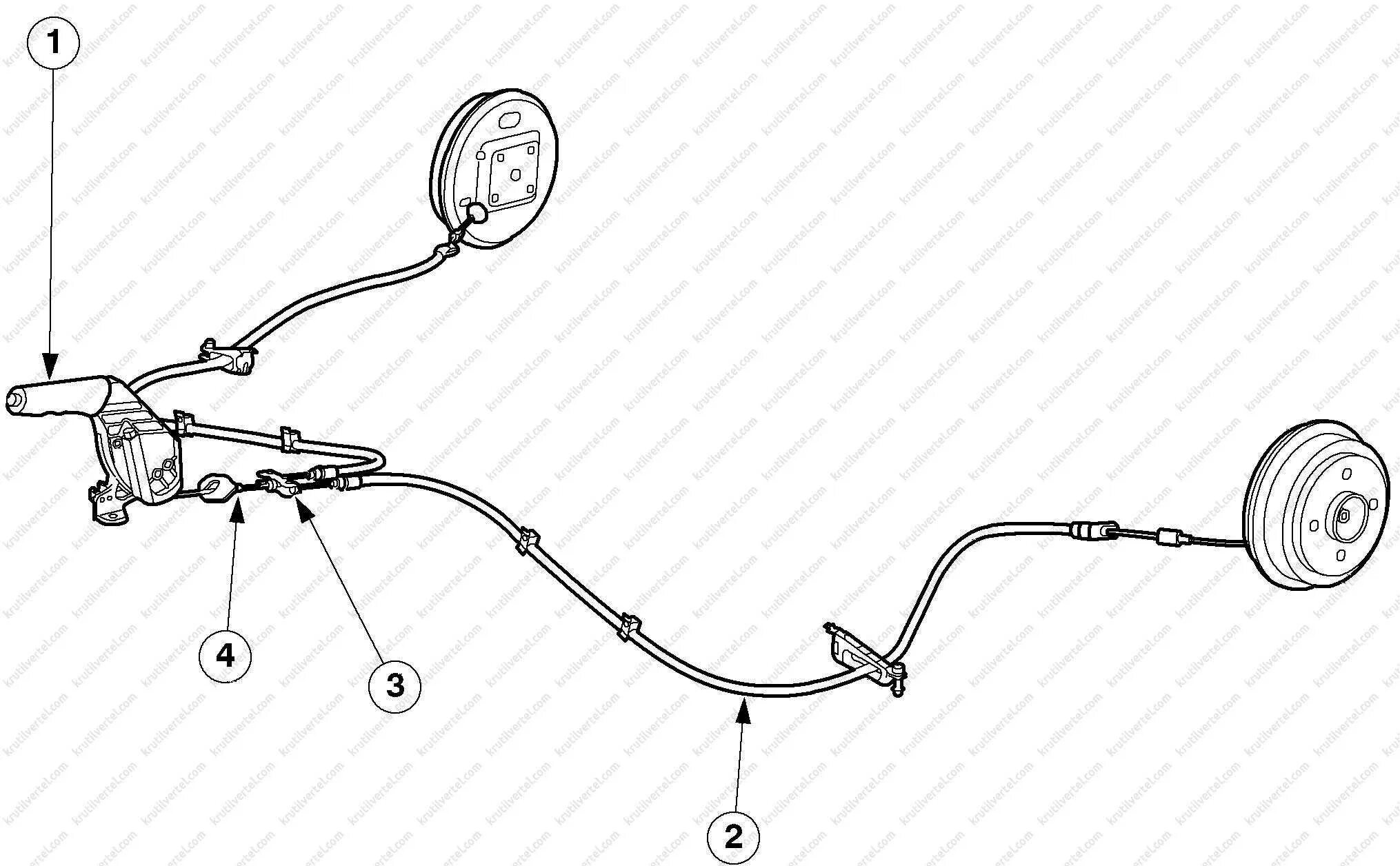 Стояночный тормоз ford. Тормозная система Форд фокус 1. Тормозная система Ford Focus 2 трубки. Система ручного тормоза Форд фокус 2. Система ручника Форд фокус 3.