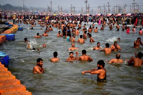 "A mela of this magnitude with everyone taking a holy dip is not f...