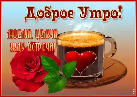 Доброе утро милая целую