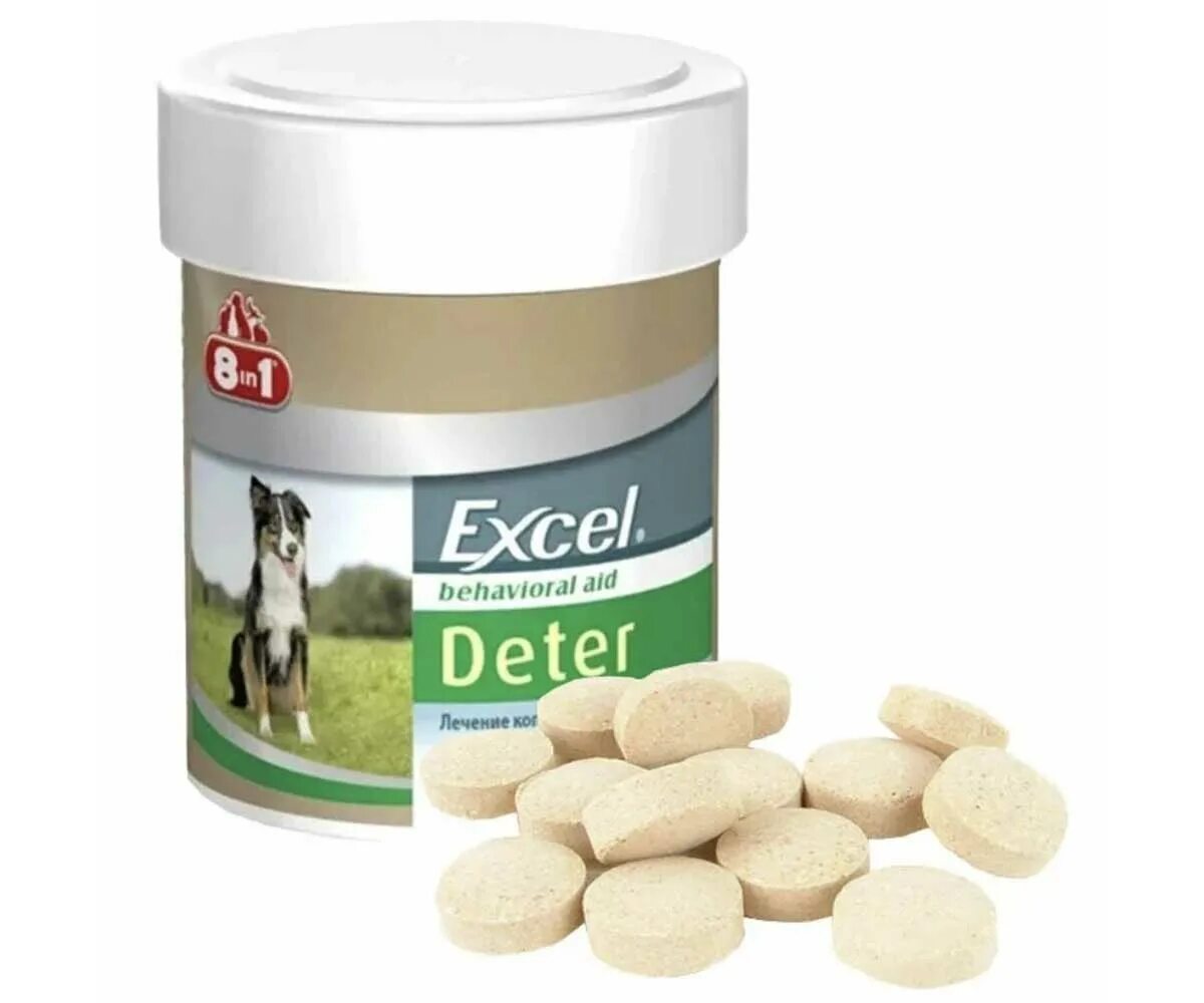 Витамины для собак excel deter. 8в1 эксель Детер для собак и щенков 100таб. Витамины эксель 8 в 1 для собак. 8 В 1 deter средство д/щенков и собак от поедания фекалий 100таб. 8в1 витамины для собак