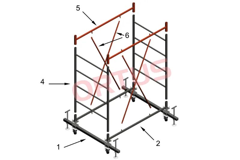 Строительные леса - купить в Иваново, цена 1 руб., продано 5 июня 2020 - Другое