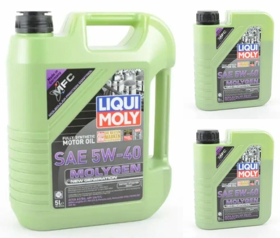 Купить моторное масло ликви моли 5w40. Ликви моли молиген 5w40. Масло Liqui Moly 5w40 Molygen. Molygen 5w-40. Ликви Молли молиген 5 w 40.