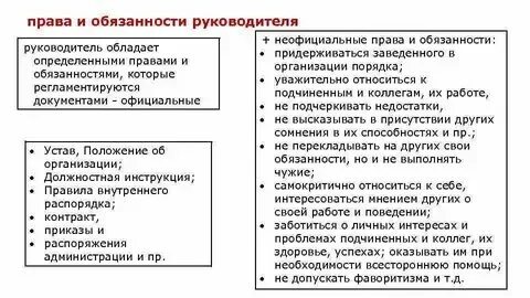 Что должен делать министр
