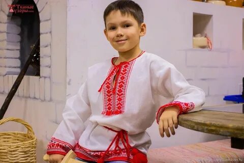 Народная рубашка для мальчика