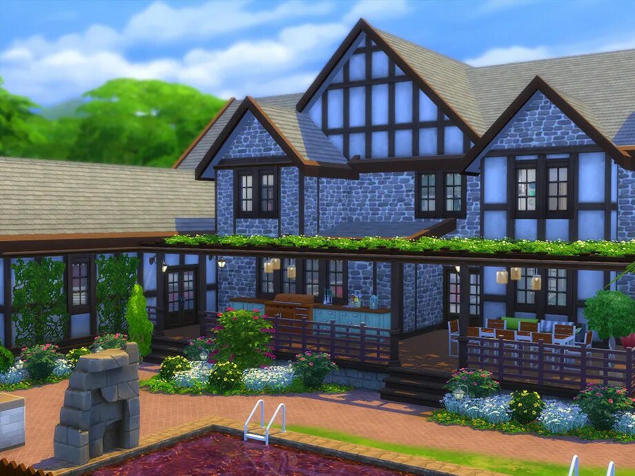 SIMS 4 English House. Симс 4 Загородная жизнь дом. Дом в английском стиле симс 4. Дом в симс в британском стиле. Игра английский дом