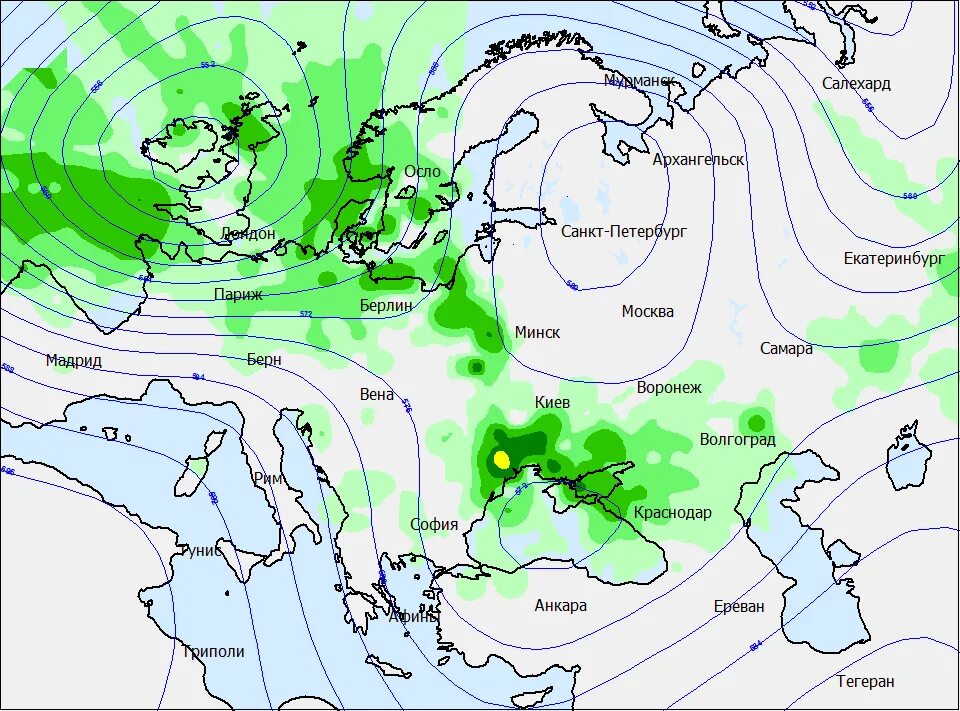 Осадки на 5 дней. Изогипсы в метеорологии. Изогипсы в метеорологии на карте. Гисметео карта осадков. Изогипсы карта АТ.