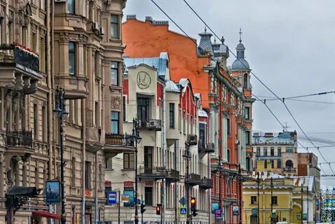 Фасады улиц