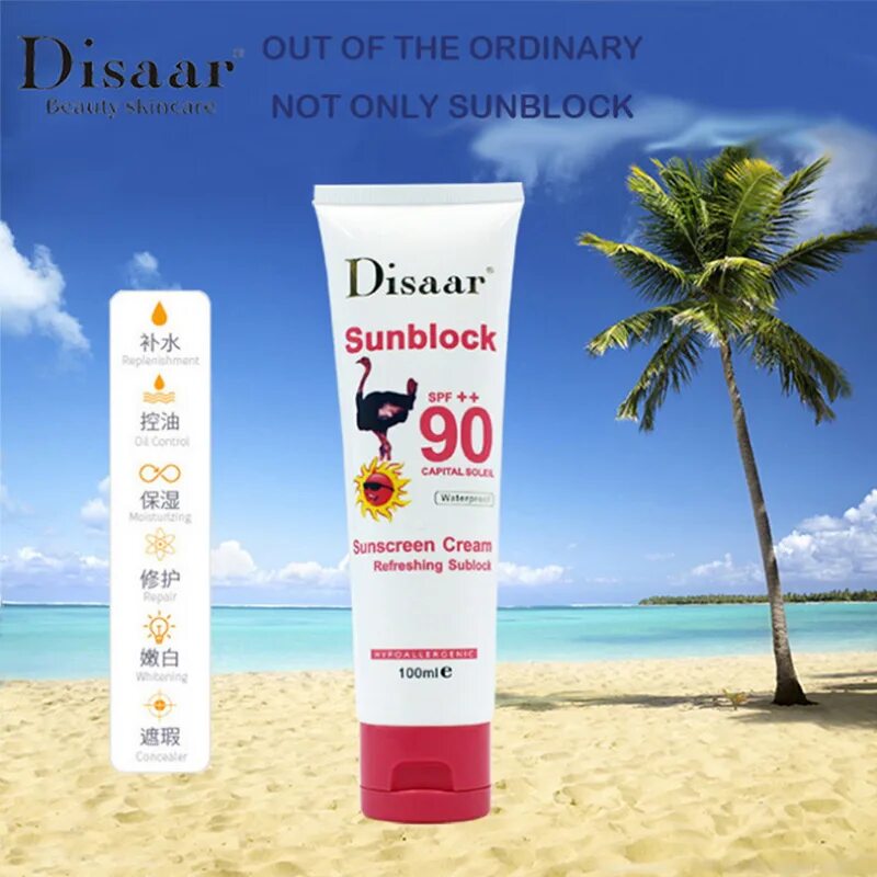 Disaar солнцезащитный крем. Солнцезащитный крем 90 СПФ Sunblock Disaar. Disaar Sunscreen SPF 90.