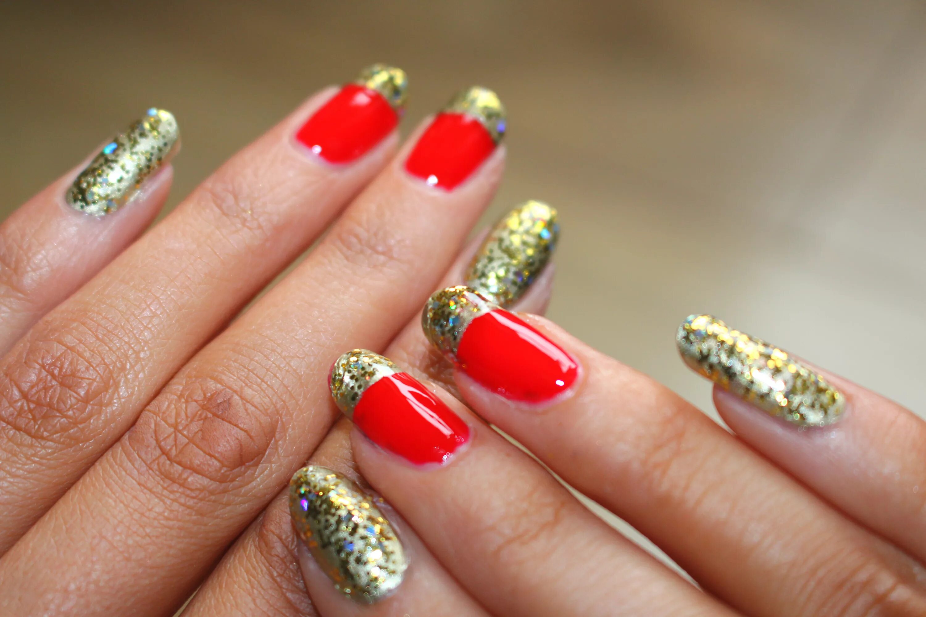 Летний маникюр: акцент на кутикулы Nail art, Red nails, Dream nails