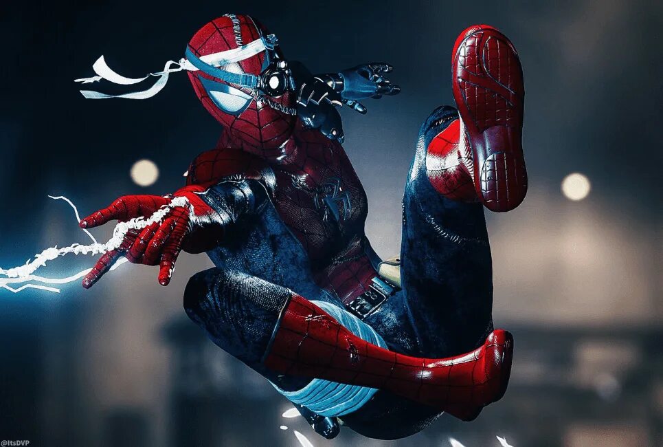 Трофеи spider man. Киборг спайдер мэн. марвел киборг человек паук. киборг паук марвел. spider man ps4 демоны.