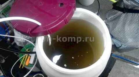 Промывка мембраны