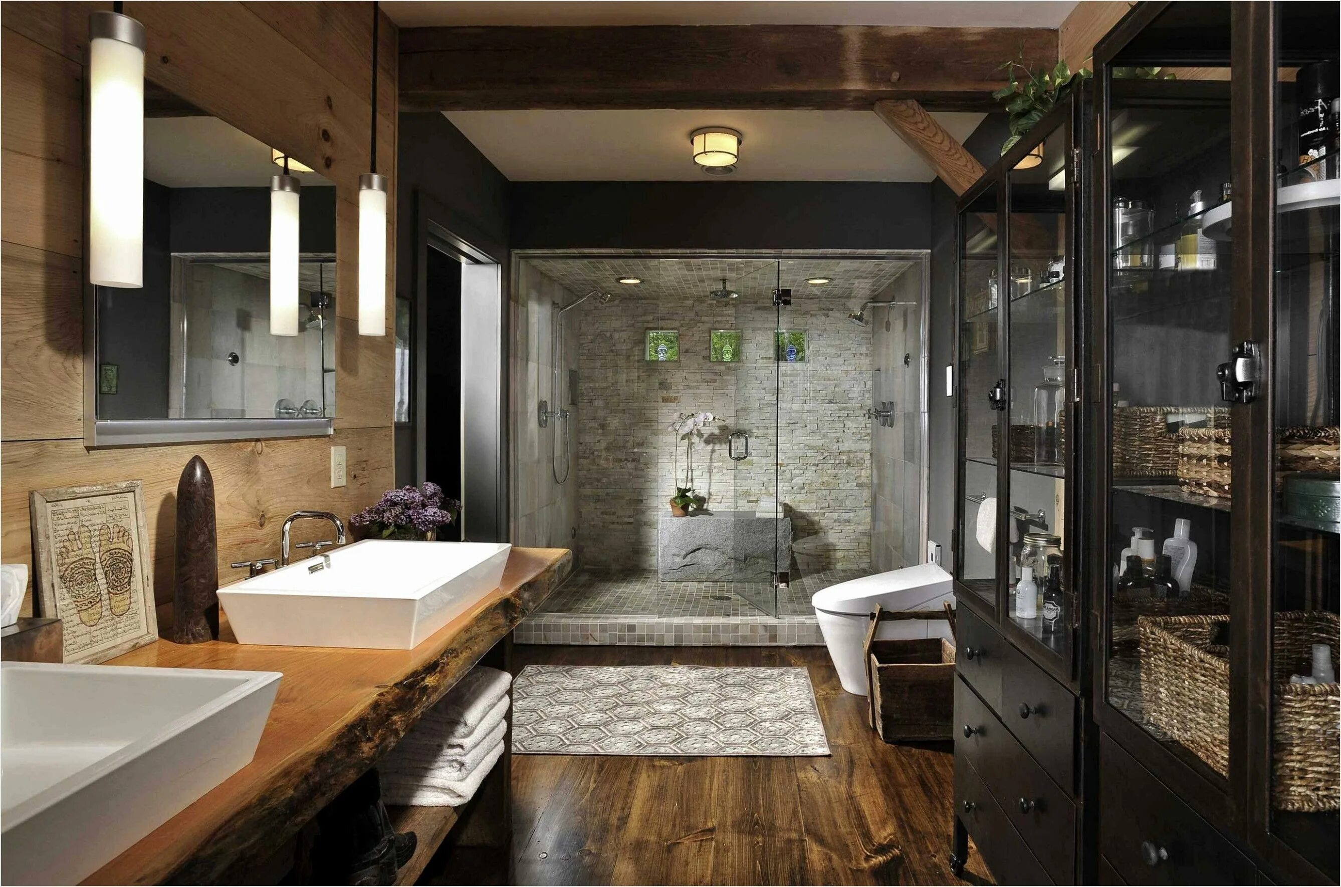 Got your perfect bathroom? #makhnoarchitects Casas de diseño industrial, Diseño 