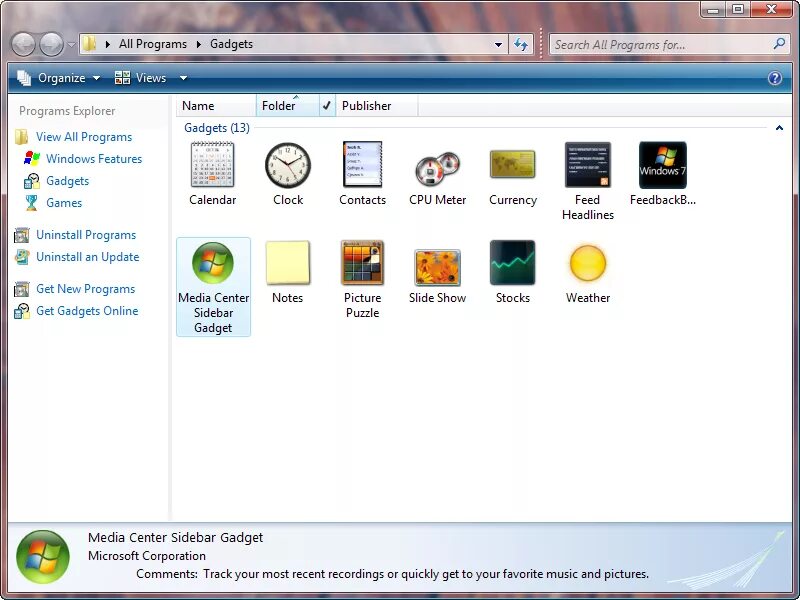 Windows 7 programs. Гаджеты для Windows 7. Мини приложения виндовс 7. Гаджет Записки на рабочий стол. All programs.