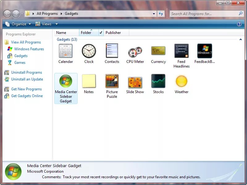 Обзор window 7. Гаджеты для windows 7. мини приложения виндовс 7. записки для рабочего стола гаджет. all programs.