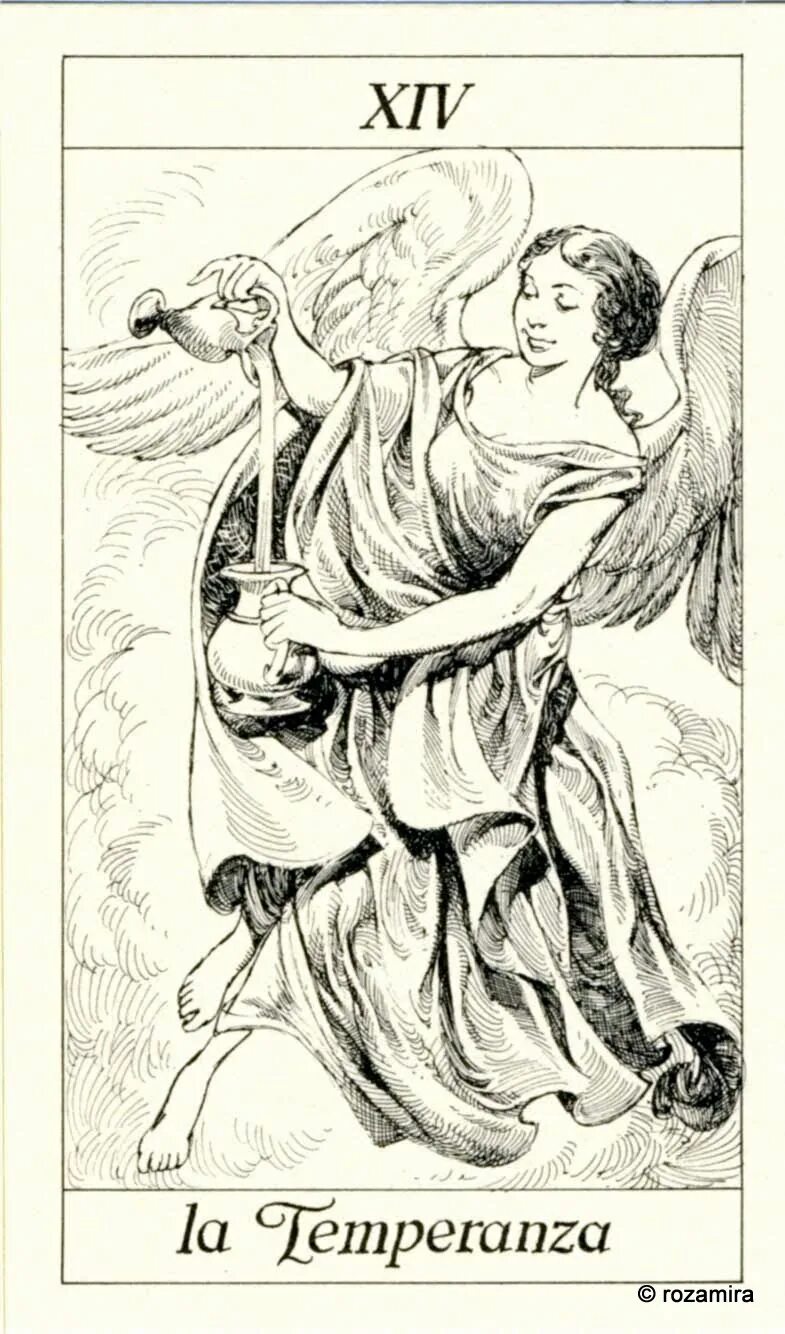 Умеренность и дьявол. Колода таро temperance. карта таро умеренность. temperance таро тату. умеренность таро тату.