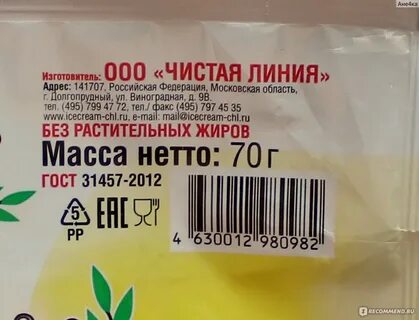 Чистая линия в глазури