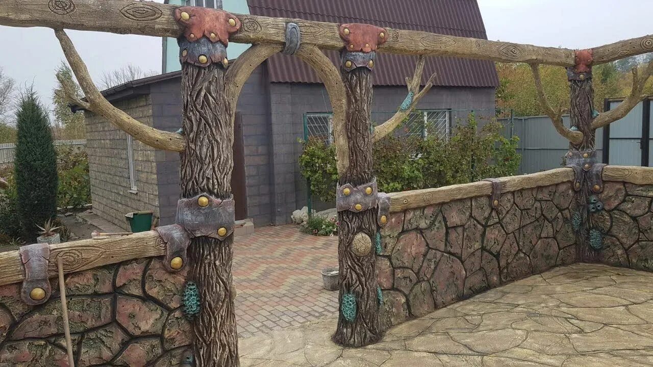 Pin by ИОЛЛА on Архбетон Outdoor structures, Outdoor, Gazebo