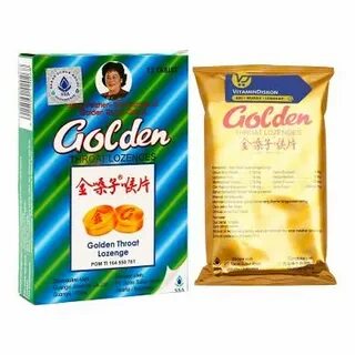 Golden throat lozenge
