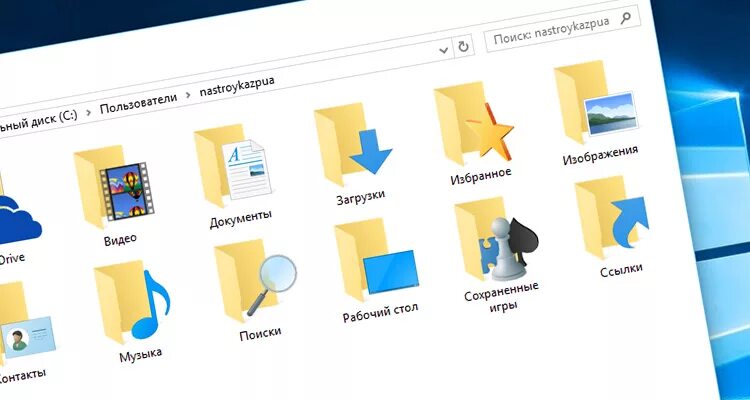 Переместить папку пользователя на другой диск. Папка пользователя windows 10. пользовательские папки в виндовс. как перенести папку пользователей. папка документы в windows 10.