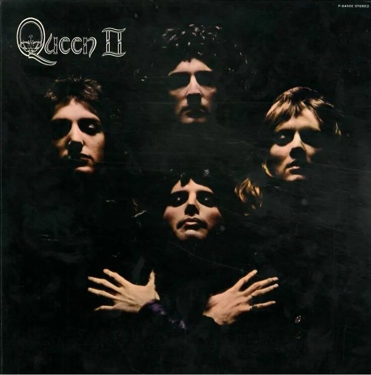 Покажи картинки альбомов. Queen queen ii 1974. группа квин 1974. альбом queen ii 1974. queen обложки альбомов.