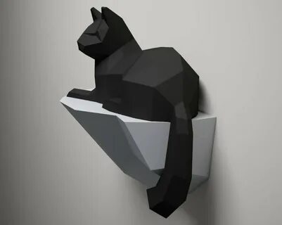 Объемный котик