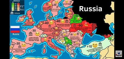 Российская страна в европе