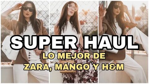 Haul de MODA Lo ltimo de Zara Mango Ideas de looks de. moda primavera veran...