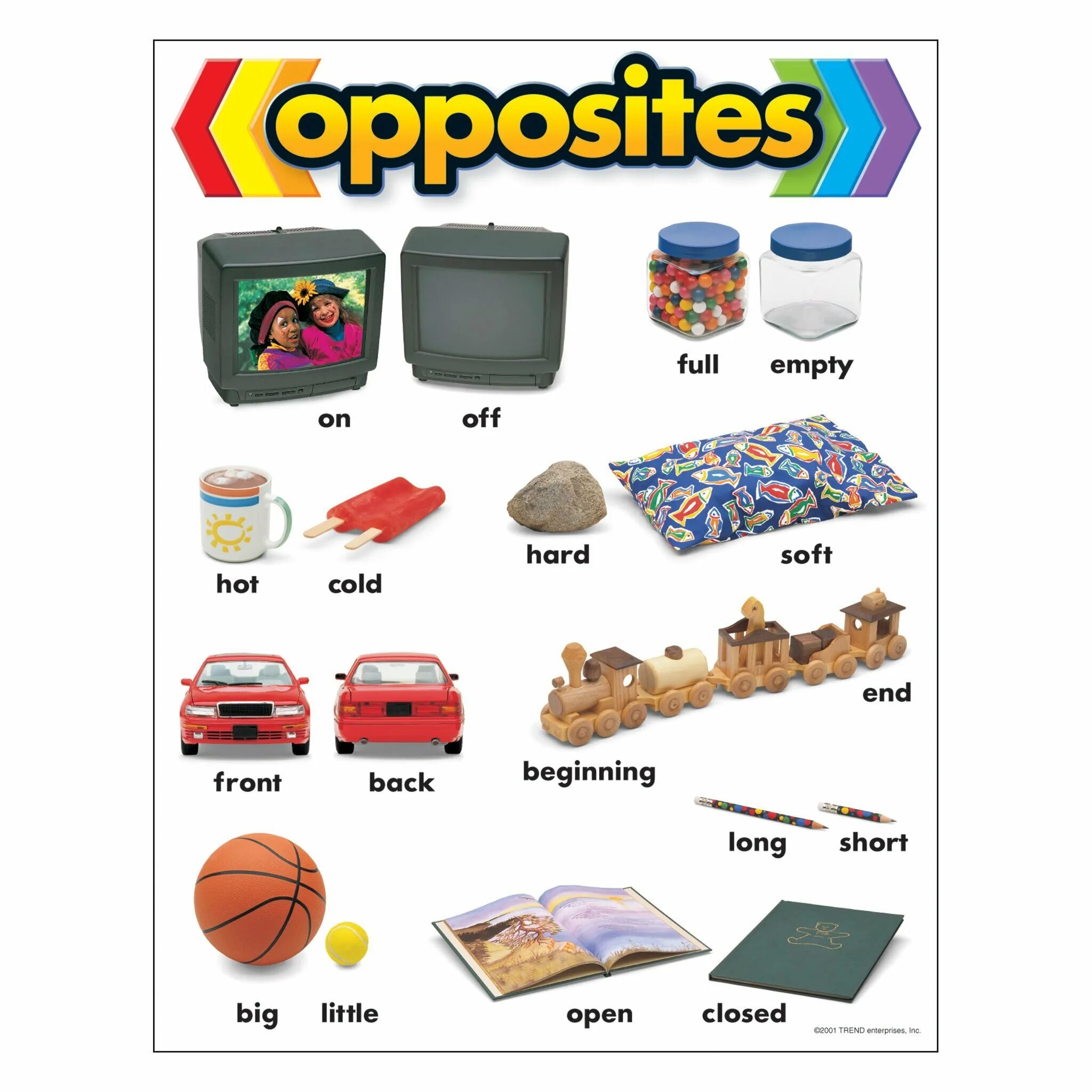 Opuestos. Opposite learn. Hard Soft opposites. Common objects. Mild cold