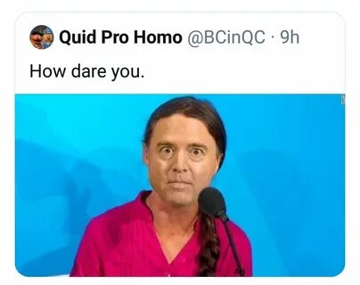 How dare you