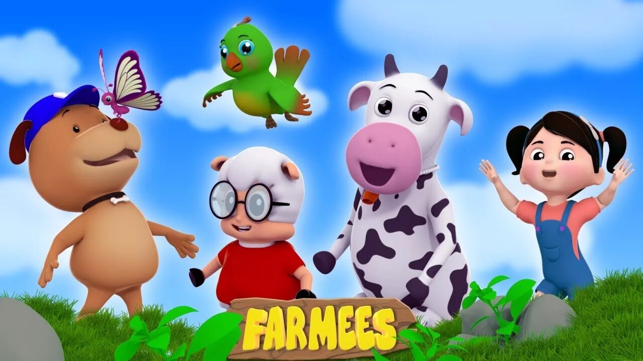 Animal nursery rhymes. Farmees Nursery Rhymes. Farmees Nursery Rhymes and Kids Songs. Farmees animals finger Family Nursery Rhymes. Colors Duck Song песни learn with Farmees.