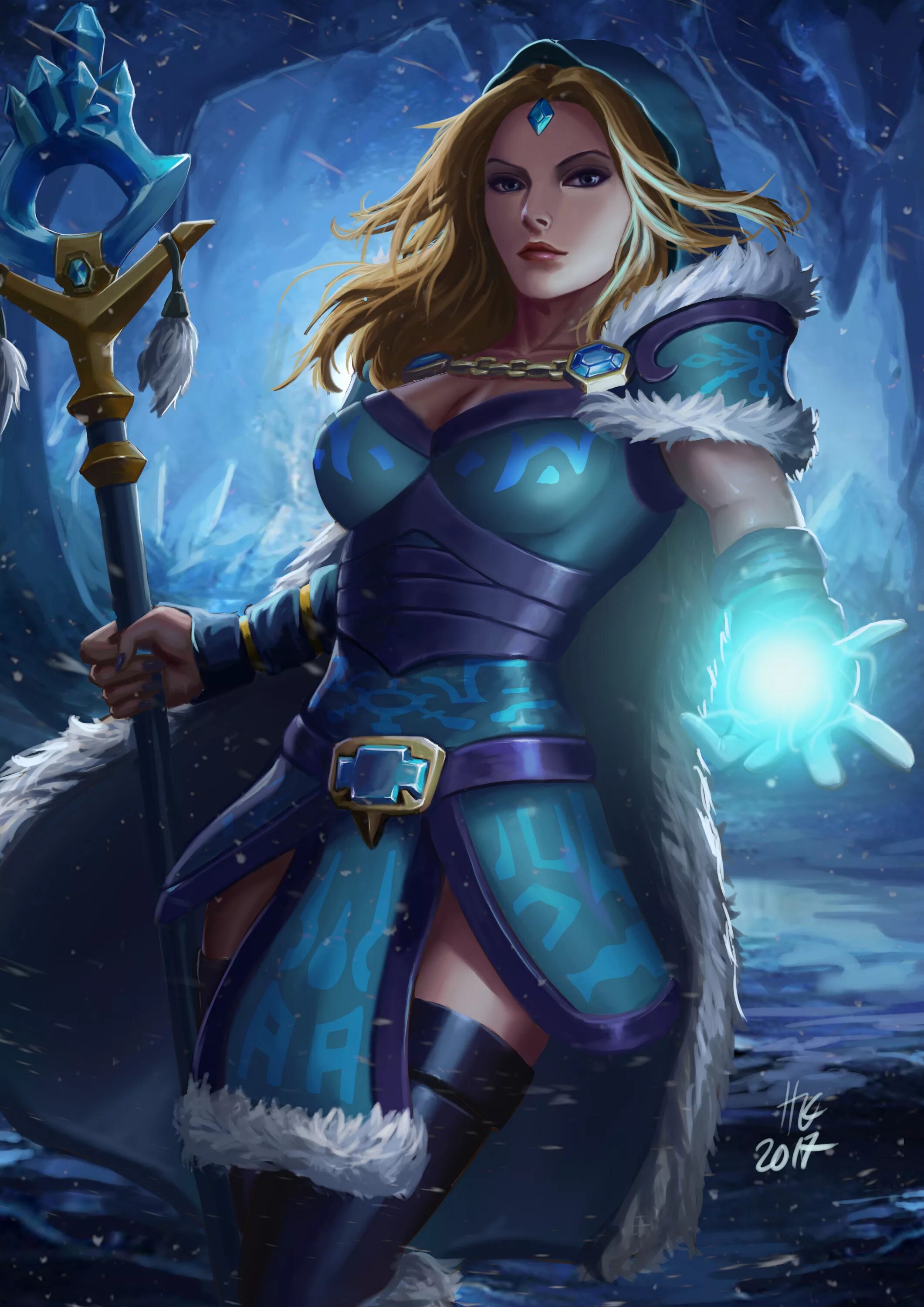 Дота 2 Crystal Maiden. Кристал мейден дота 2 персонаж. Rhcbfnfk vfblty. Кристал мейден дота 2 ар.