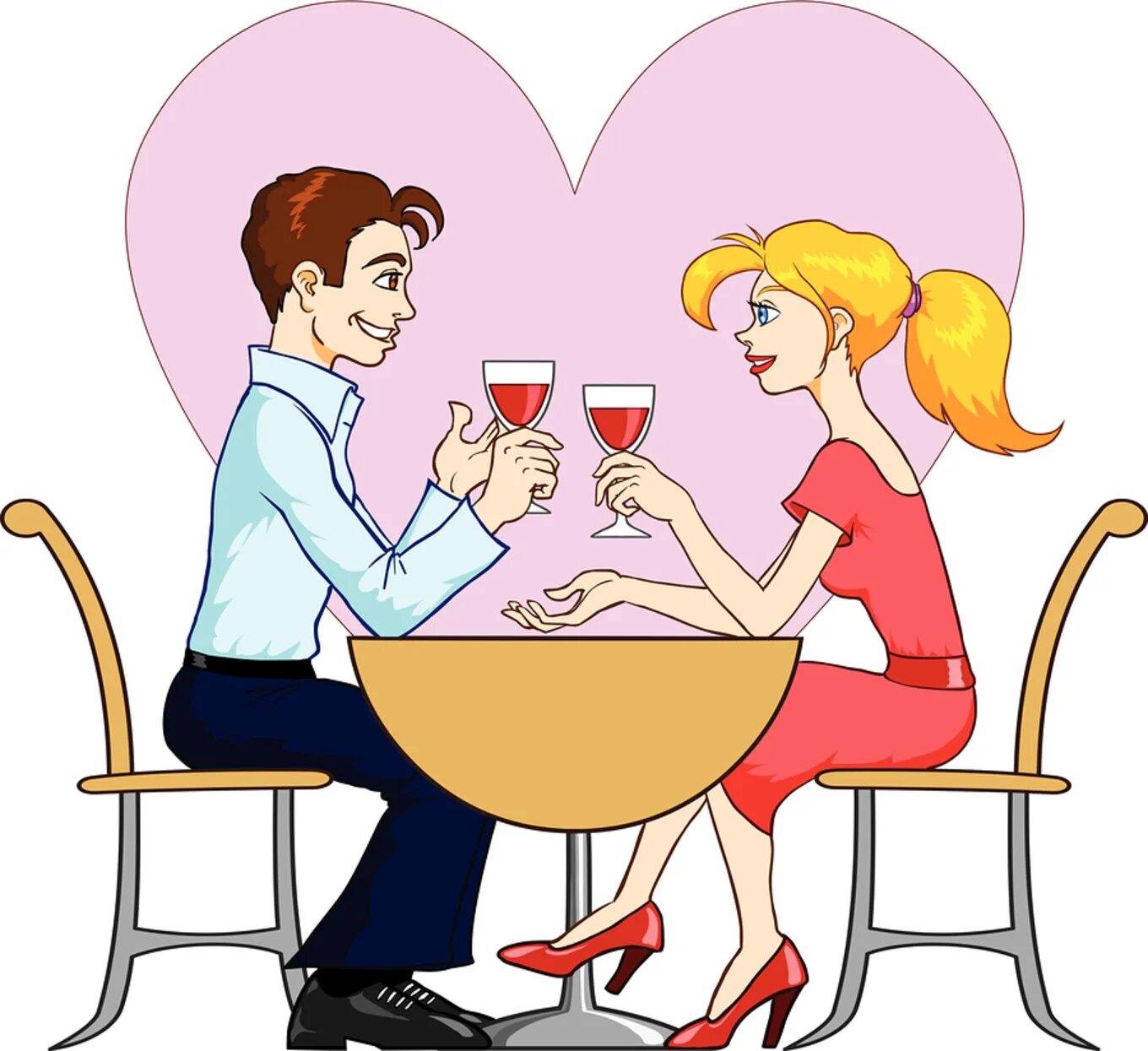 Романтический ужин иллюстрация. Романтическое свидание. Влюбленные ужин. Пара на свидании. Рисунок ужин