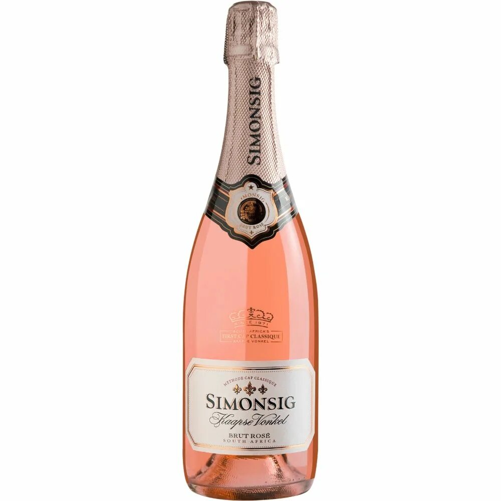 Шампанское розовое брют отзывы. Simonsig Kaapse Vonkel Brut. Игристое вино Rose Brut розовое. Вино игристое розовое брют Италия. Вино игристое Prosecco розовое брют.