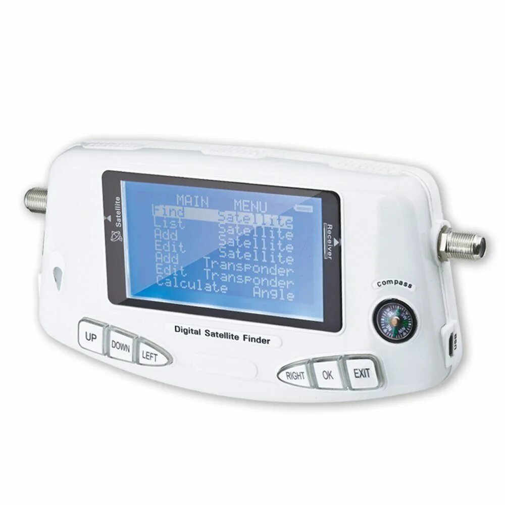 Satellite finder blue display. Sf 3000 satellite finder. Измерительный прибор euston sf-600. Прибор для настр. Digital satellite finder sf 9505e.